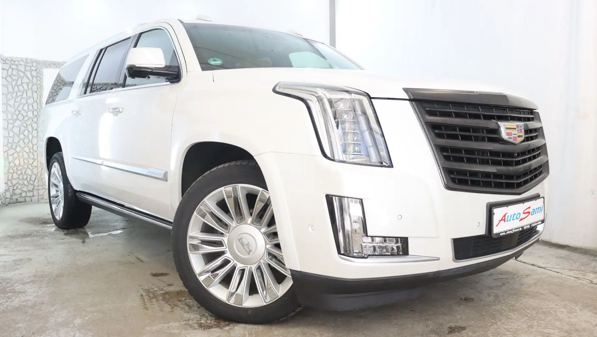 Cadillac Escalade 6.2 ESV PLATINUM ULTRA PAKET TOP 1.HAND Biały - 1