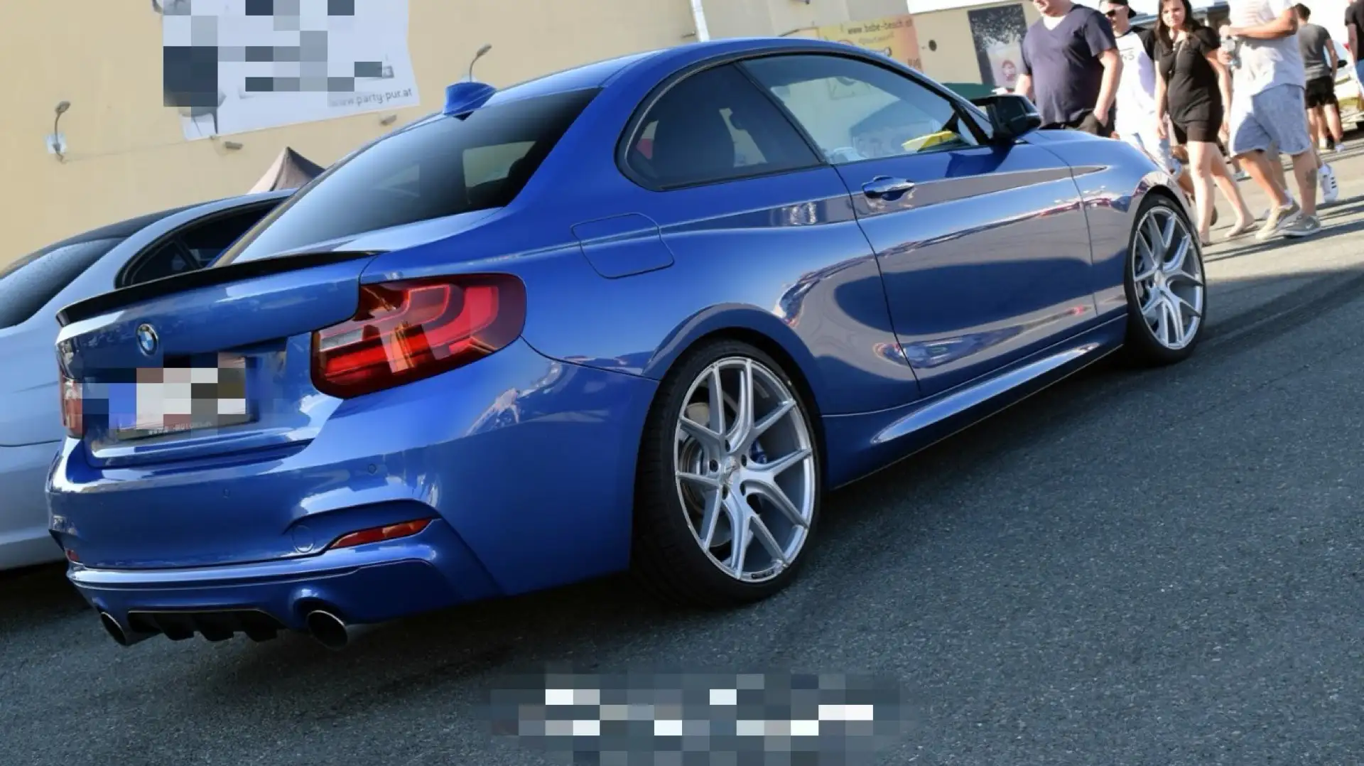 BMW 220 220i Coupé Blau - 1