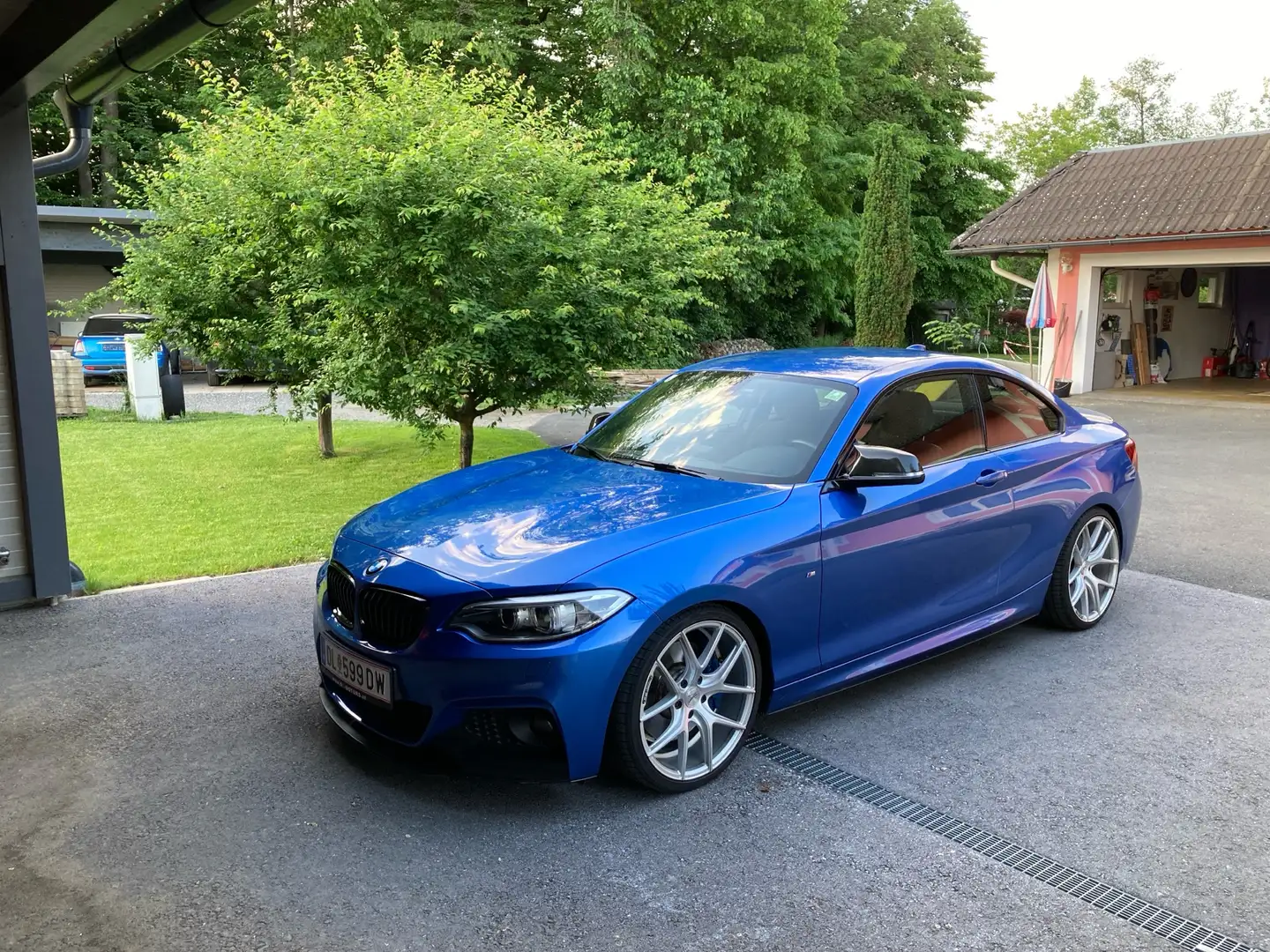 BMW 220 220i Coupé Blau - 2