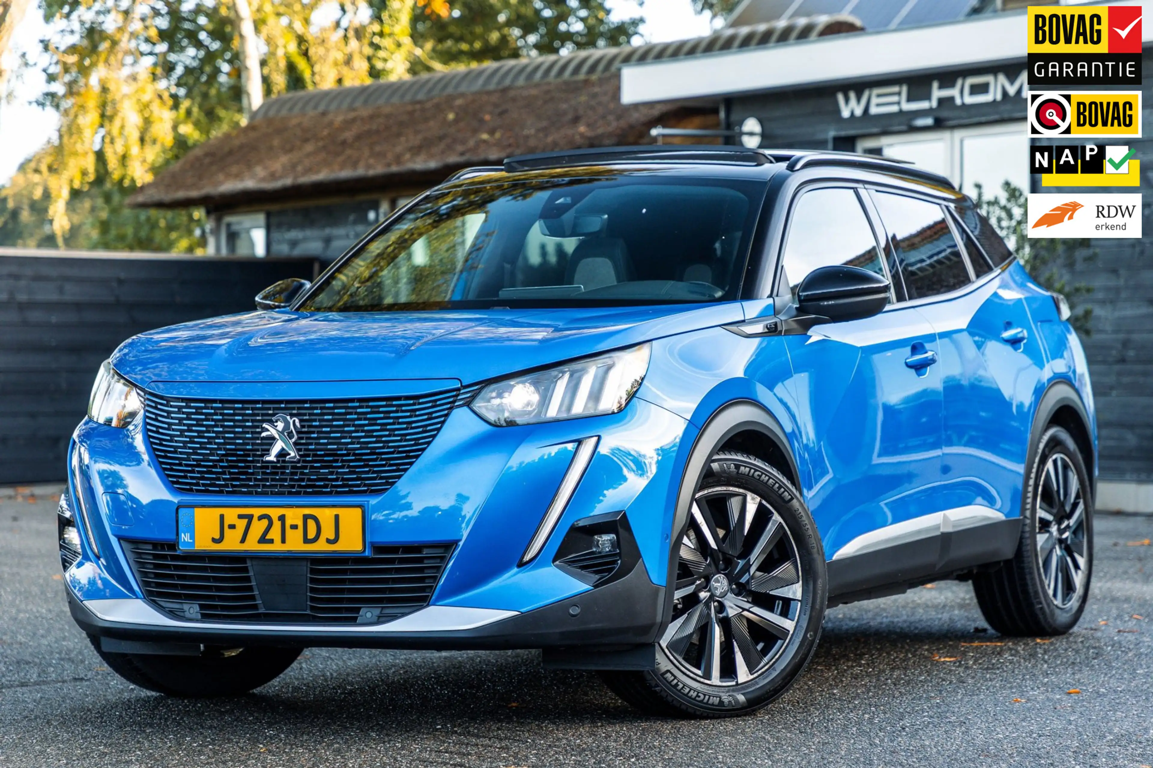Peugeot e-2008 EV Allure 50 kWh I 85% SOH I Pano I Carplay I supe