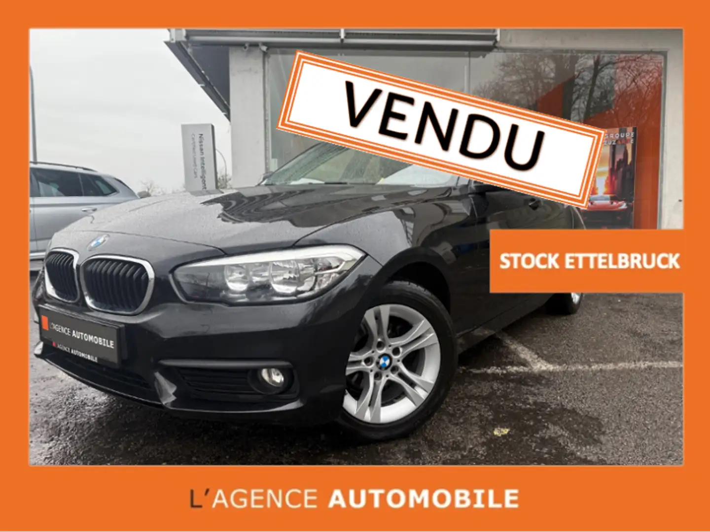 BMW 116 116i 109 ch Lounge - Garantie Noir - 1