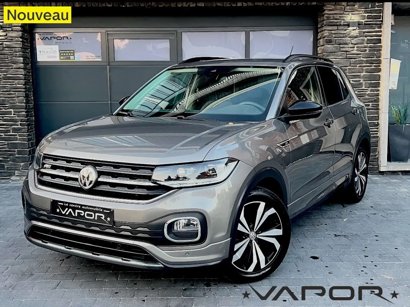 Volkswagen T-Cross **R-Line**Led**ACC**Automatique**VirtualCockpit** Gris - 1