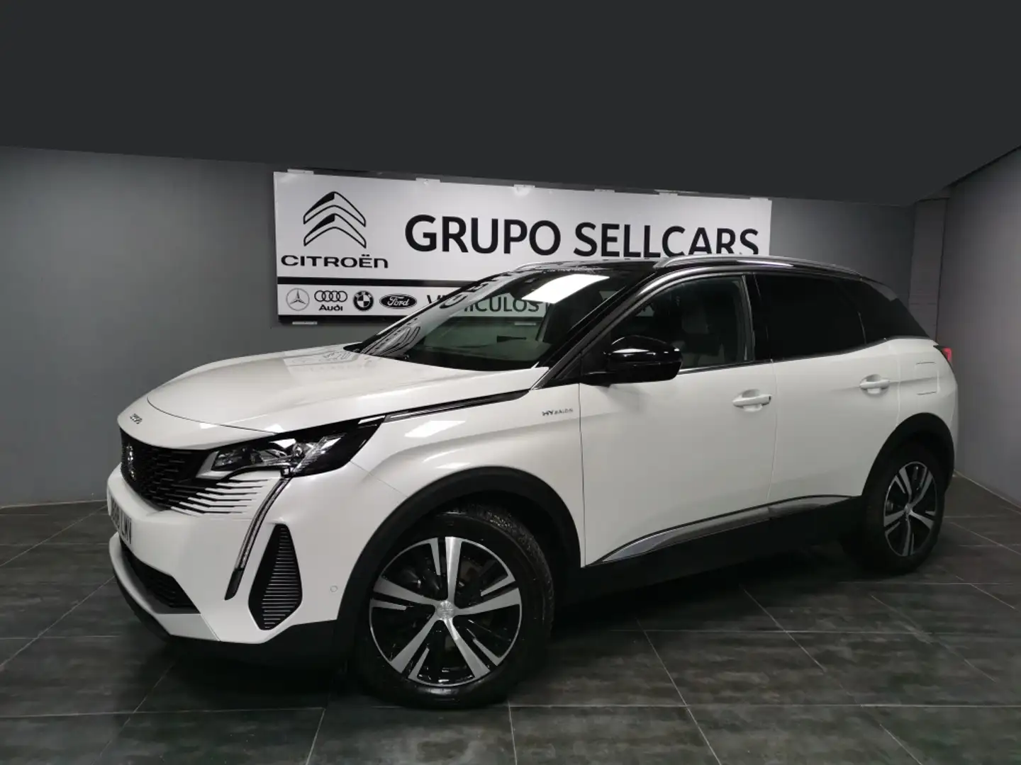 Peugeot 3008 HYB PHEV 300 GT AWD e-EAT8 Blanco - 2