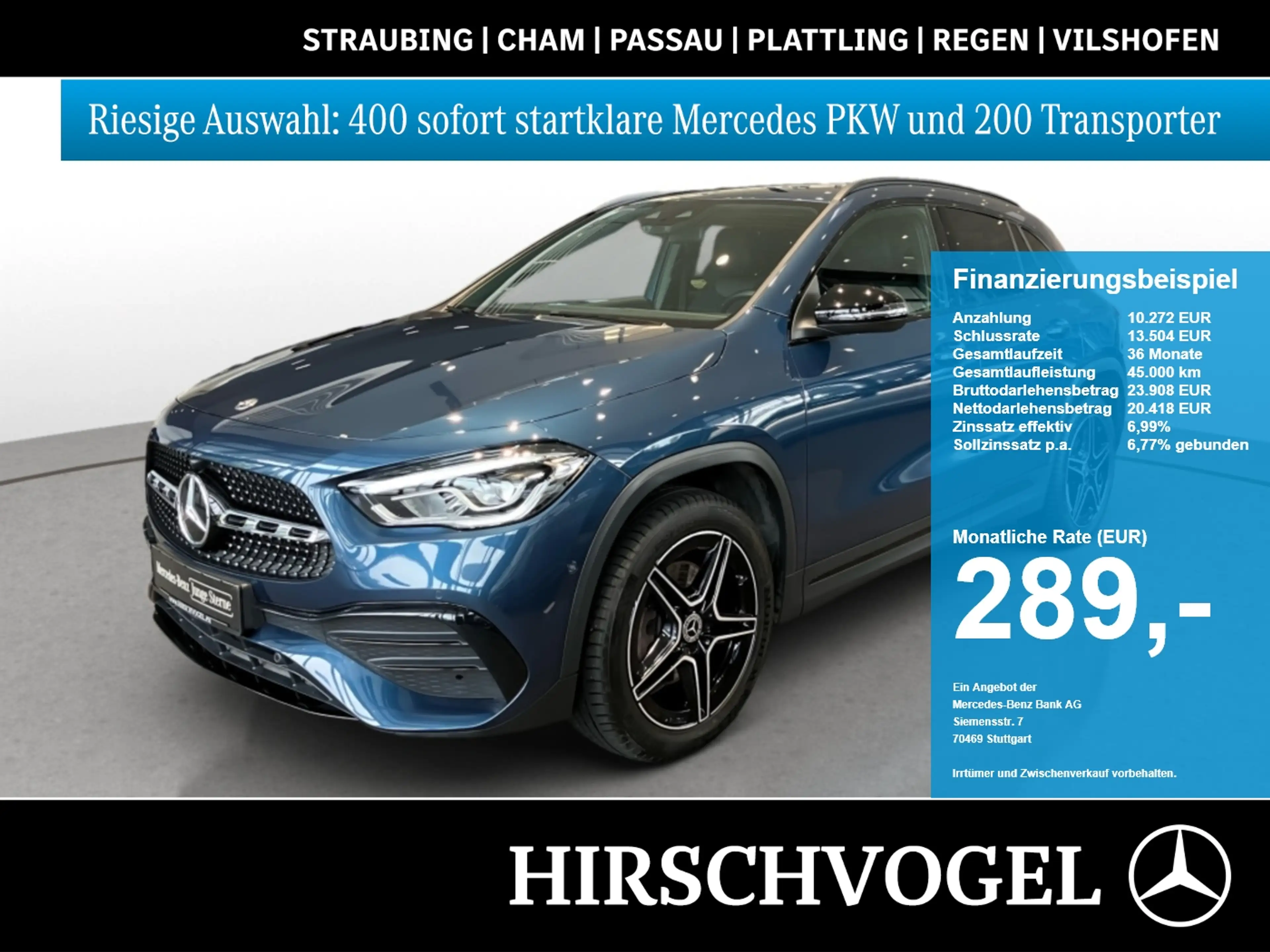 Mercedes-Benz GLA 250 e AMG-Line+Night+AHK+MBUX+Navi-P+LED+Kam