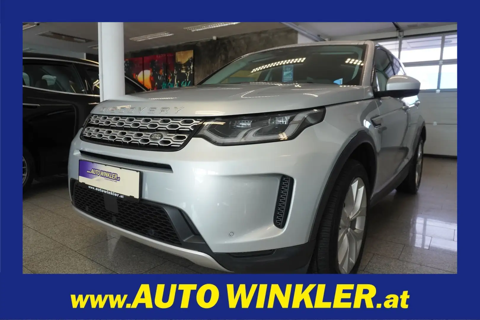 Land Rover Discovery Sport 2.0 D165 4WD Aut/Kam Silber - 1