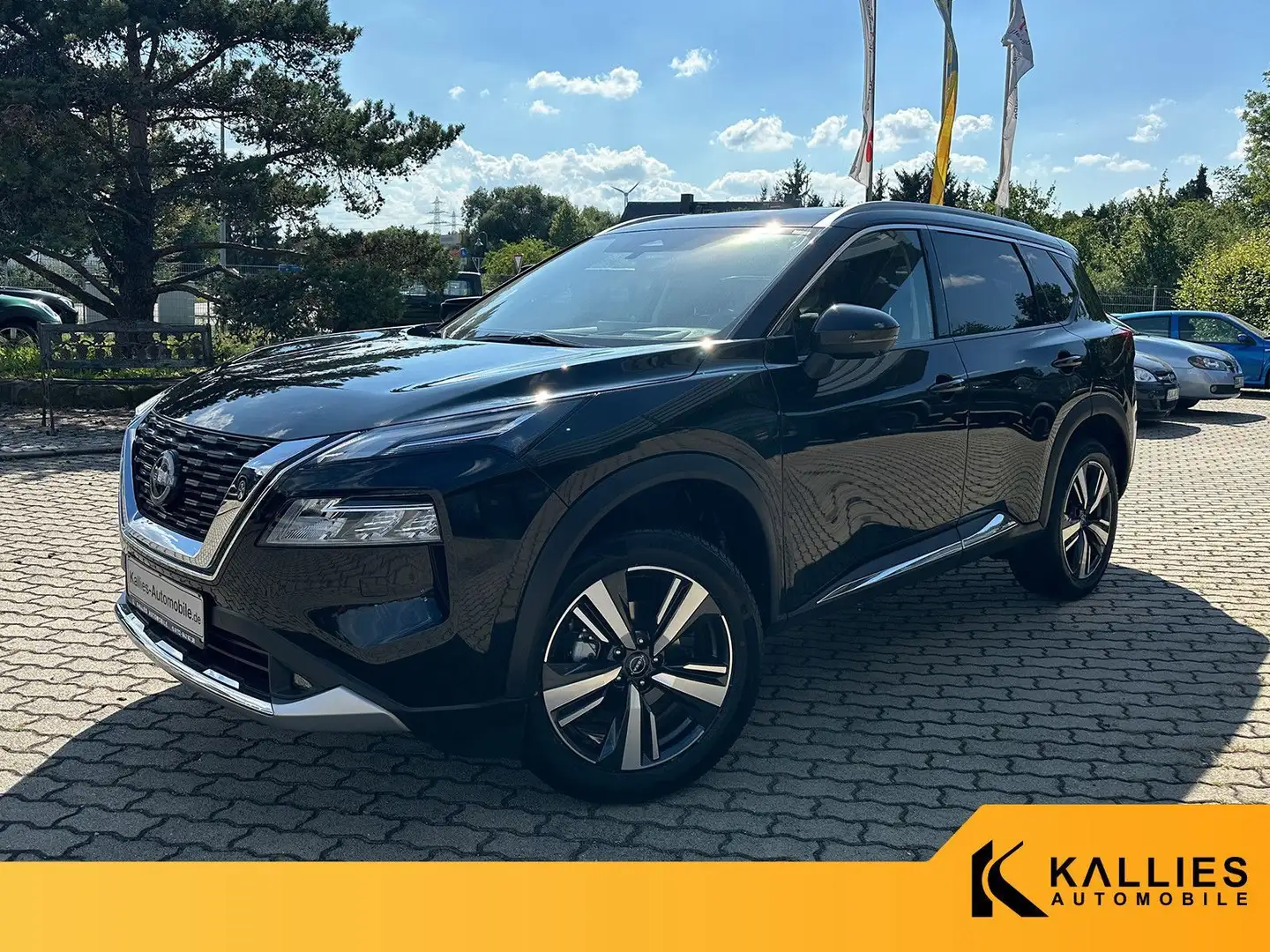 Nissan X-Trail 1.5 VC-T Tekna NAVI+ProP+HUD+360°+SH+AHK Schwarz - 1