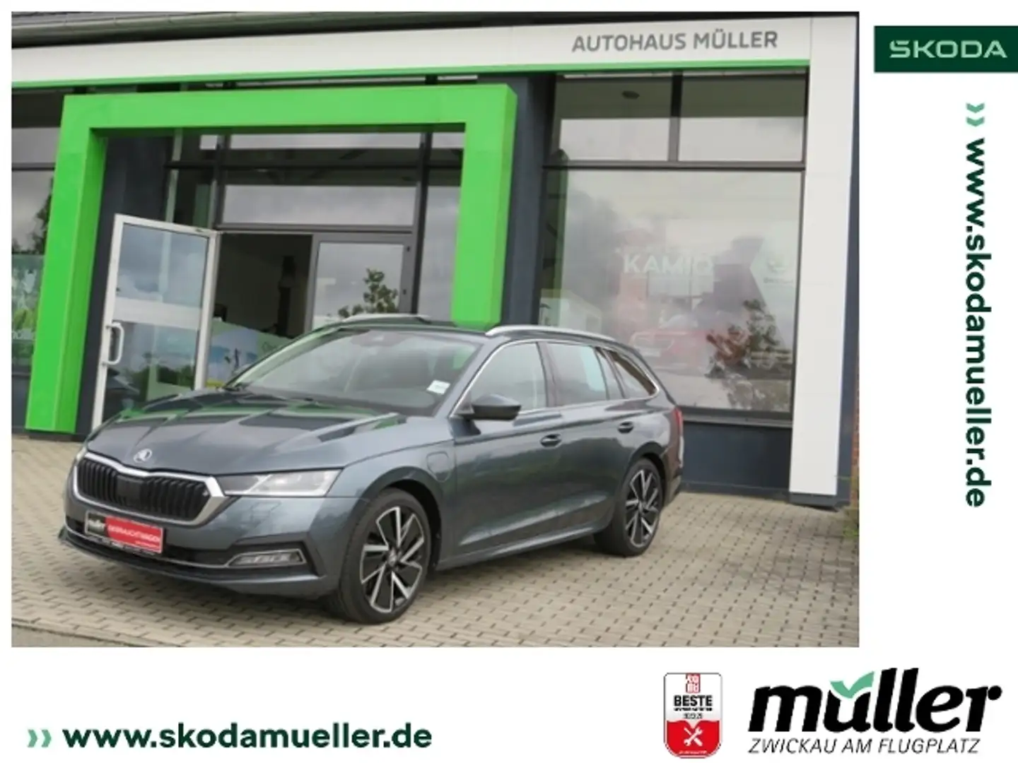 Skoda Octavia Combi Style iV 1.4TSI RFK ACC HeadUp Grau - 1