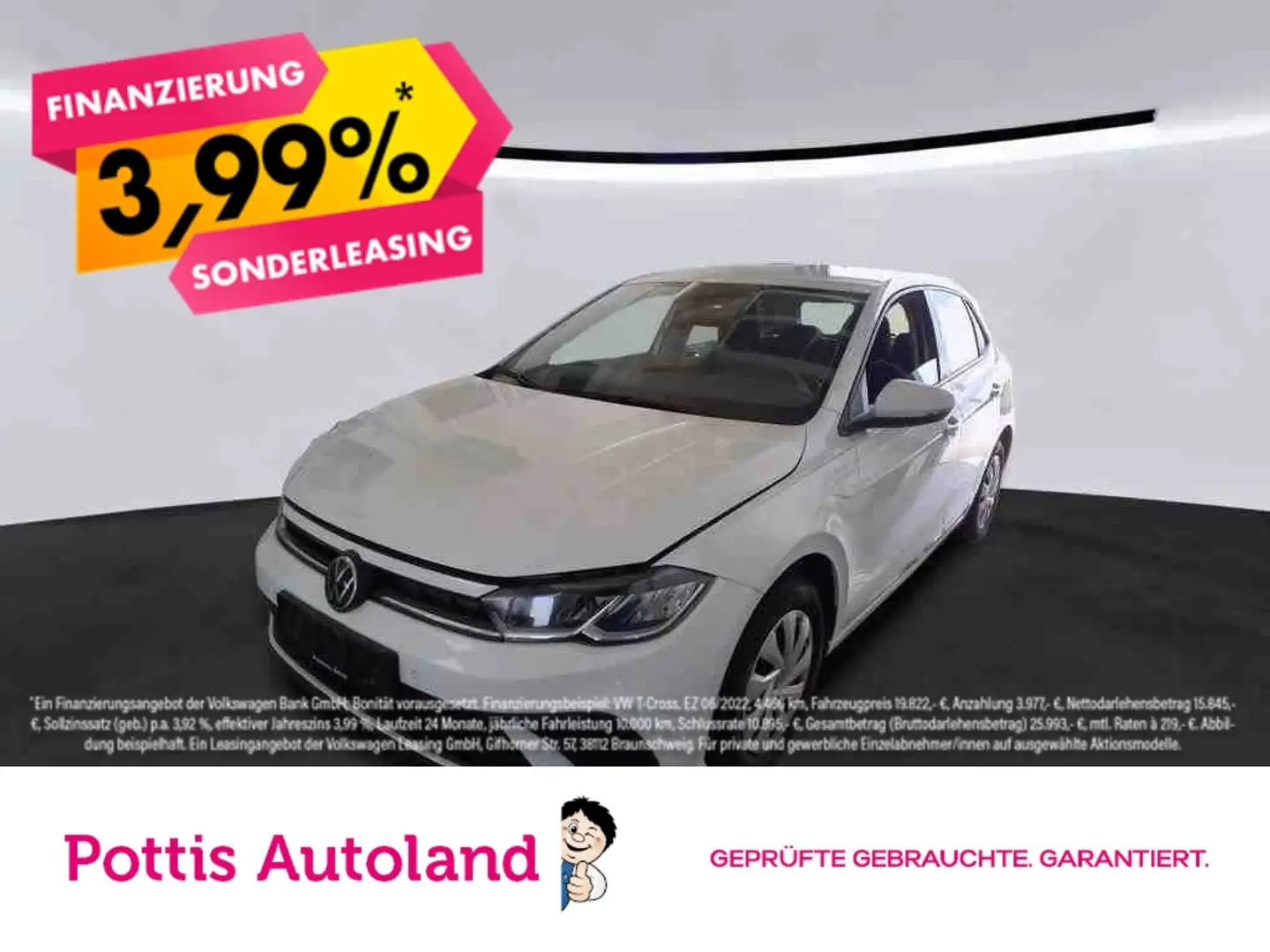 Volkswagen Polo 1.0 TSI LIFE PDC SITZHZG LED KLIMA Weiß - 1