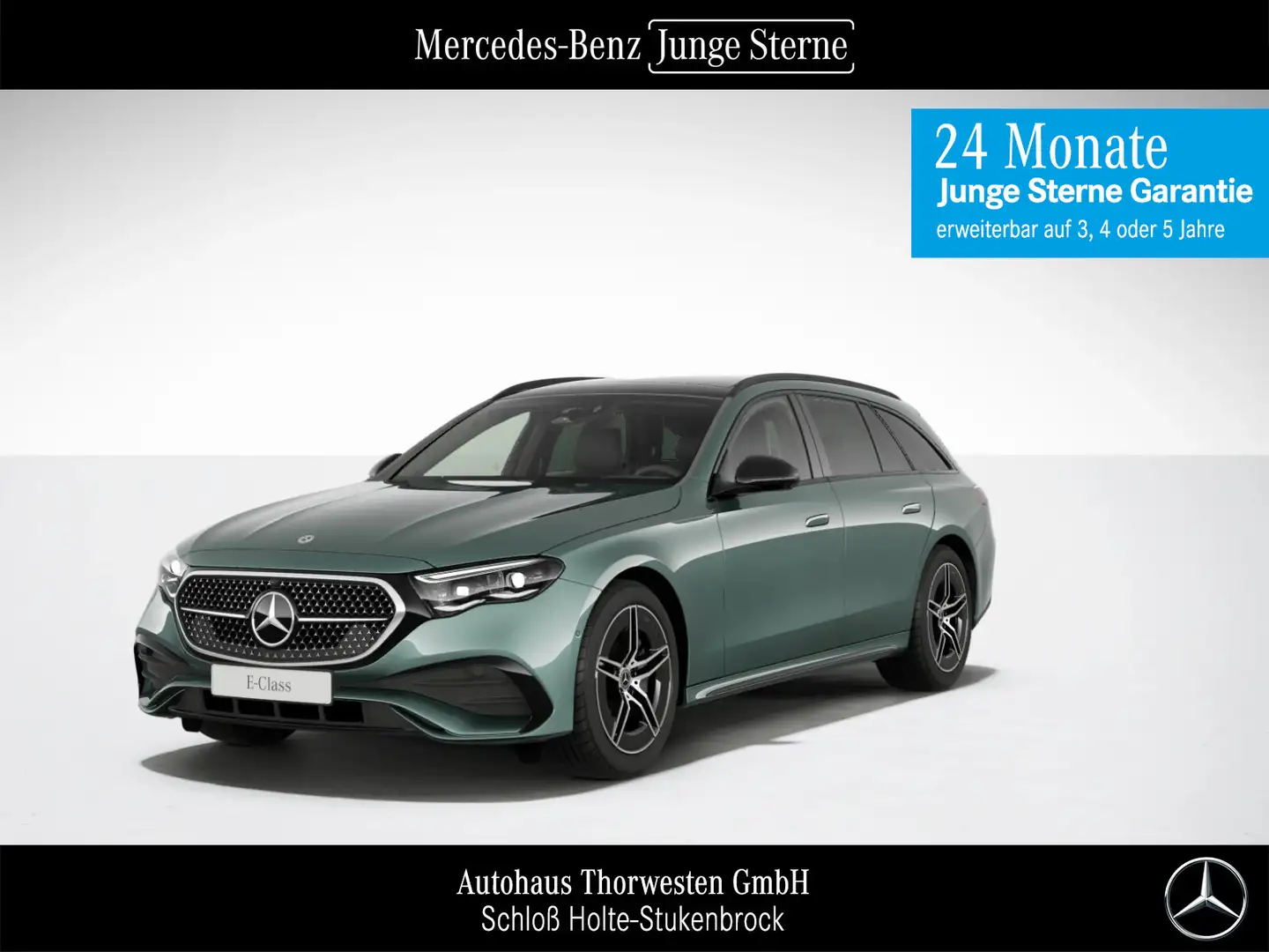 Mercedes-Benz E 200 E 200 T AMG Line Advanced+ DIGITAL LIGHT PANO Silber - 1