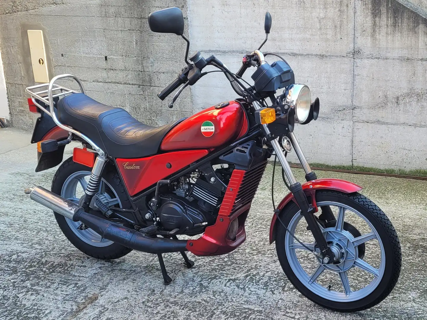 Laverda LZ 125 Custom Rosso - 2
