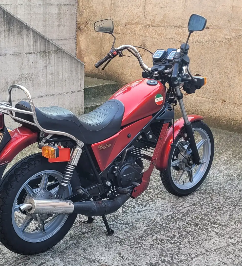 Laverda LZ 125 Custom Rosso - 1