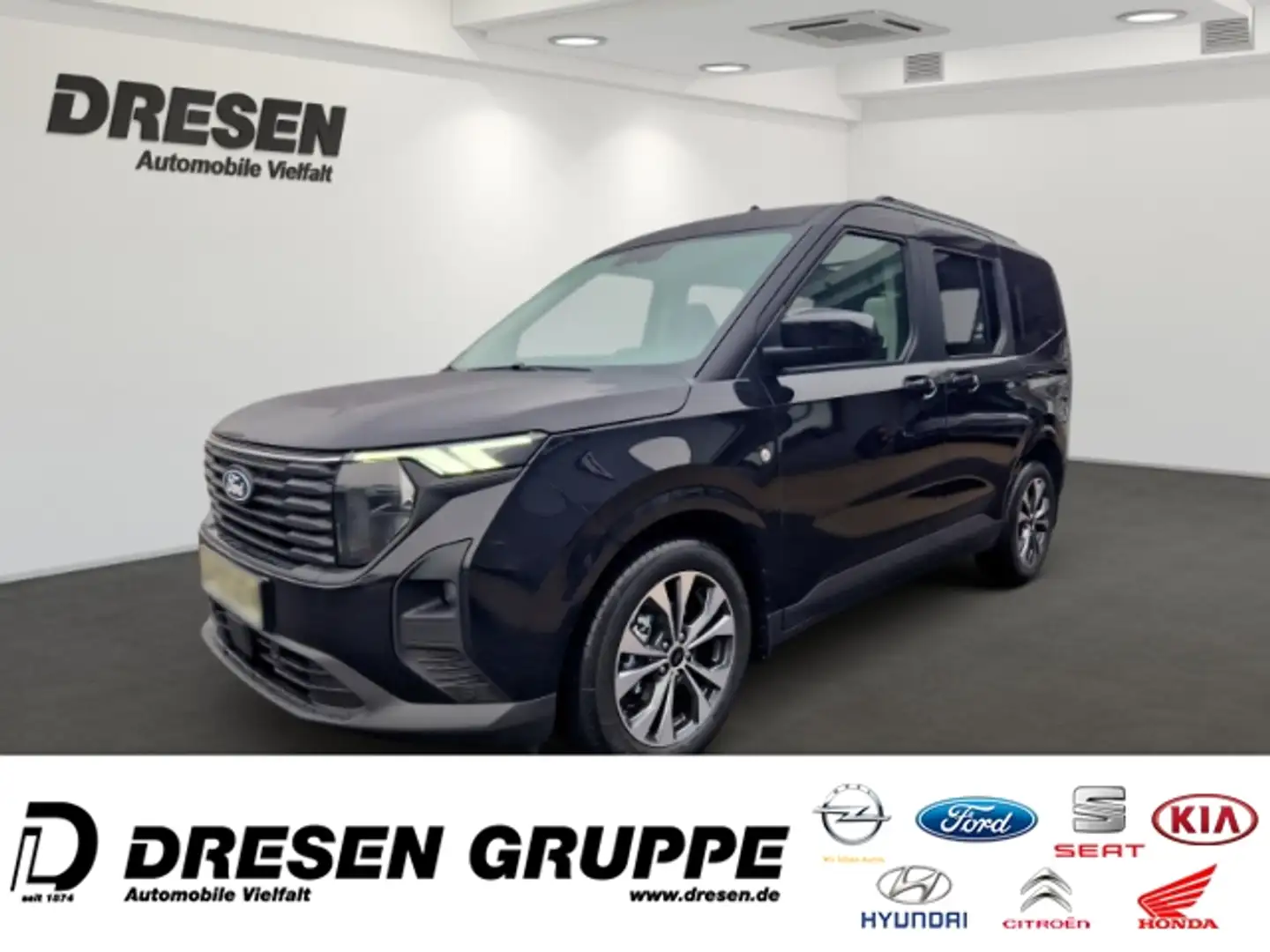 Ford Tourneo Courier Titanium 1.0 EcoBoost 125PS AHK/Android-Auto/Apple Negru - 2