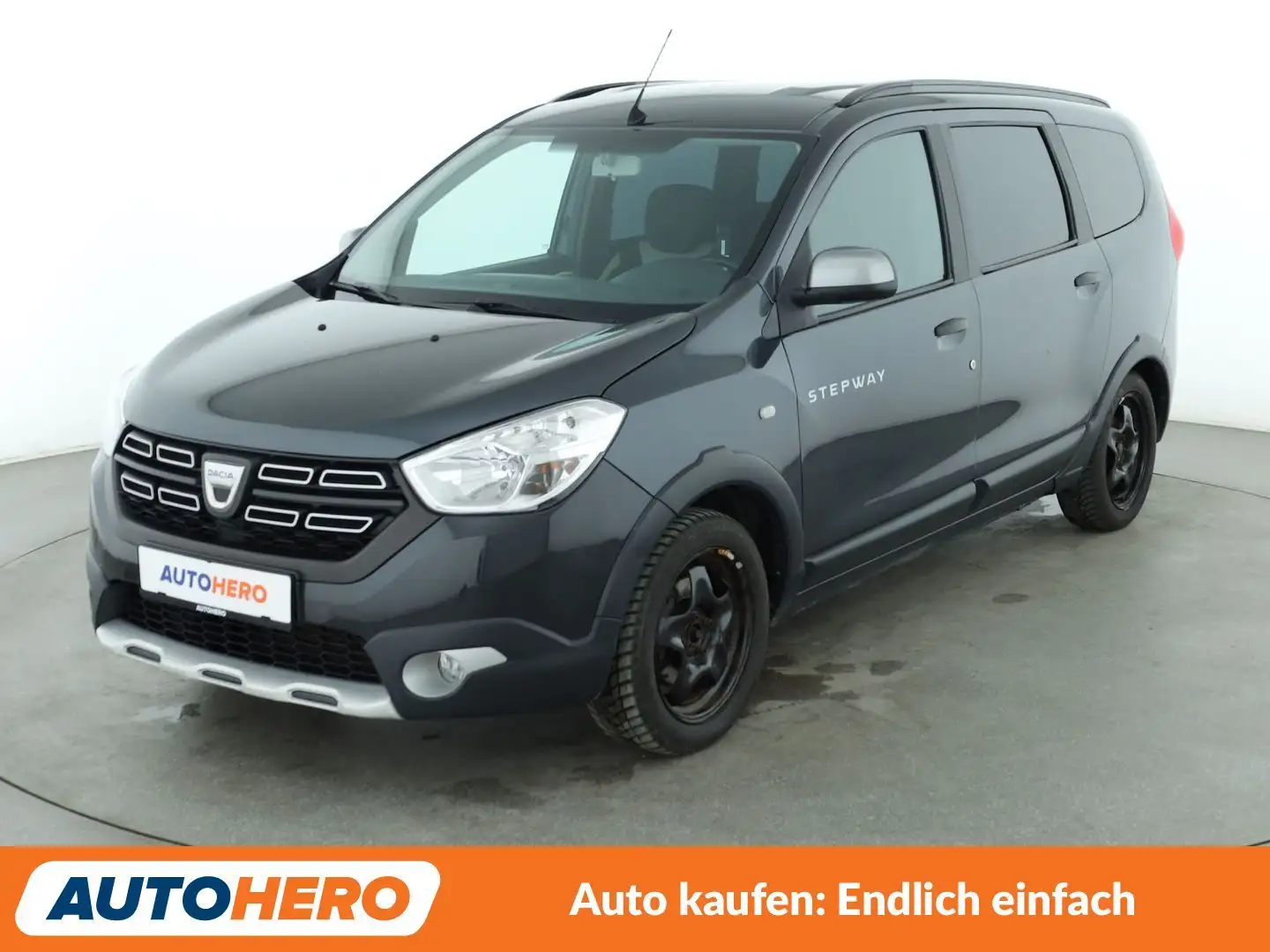Dacia Lodgy 1.3 TCe Stepway Plus*CAM*PDC*NAVI*SHZ*TEMPO*KLIMA* Grau - 1