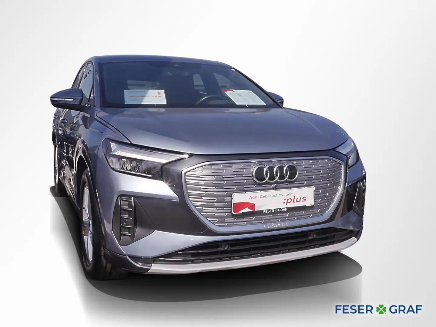 Audi Q4 e-tron Sportback 50 qu. ACC Navi RüKa Sitzh. Blau - 2