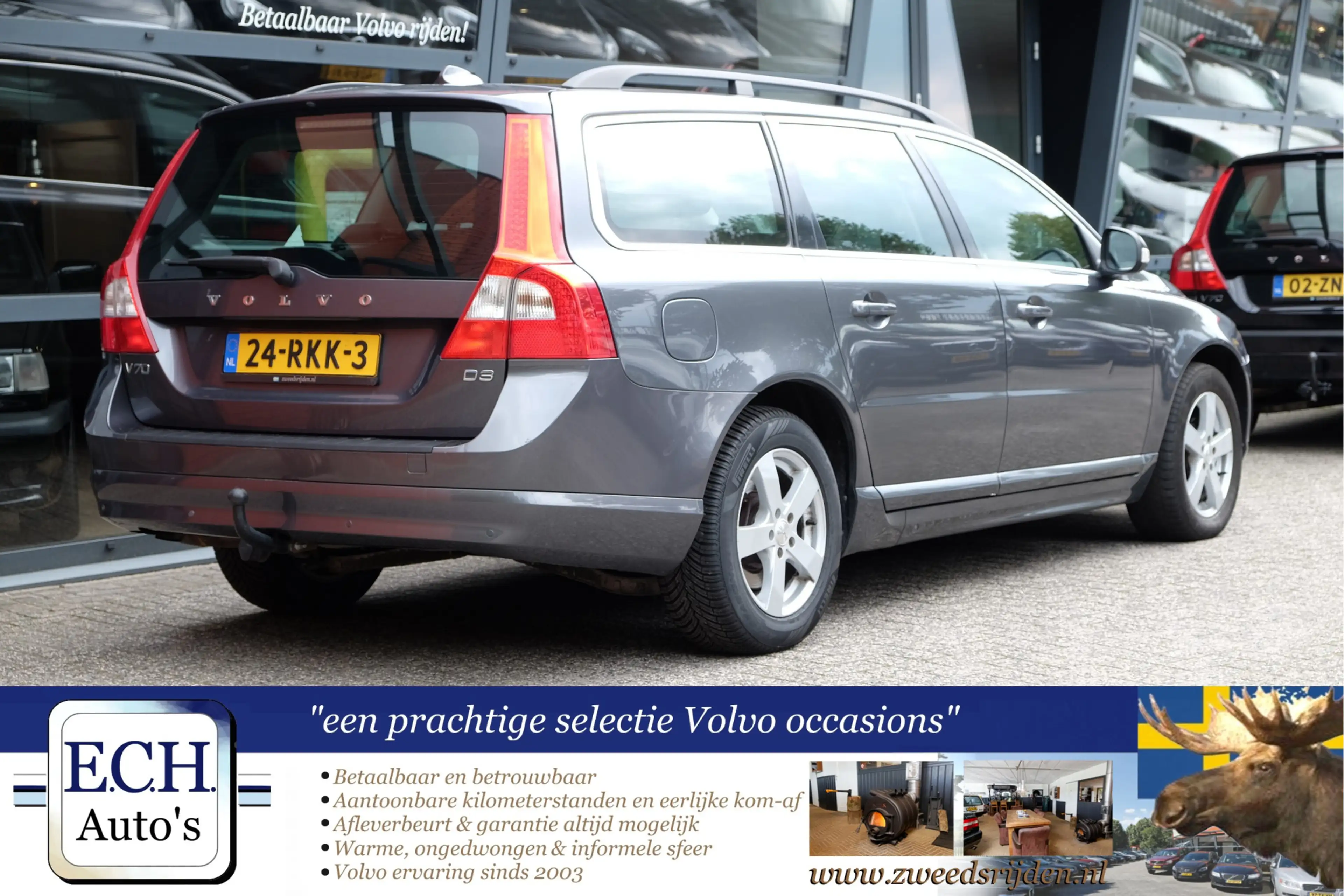Volvo V70 2.0 D3 163 pk Aut. 5-cilinder Limited Edition, Lee — photo 3