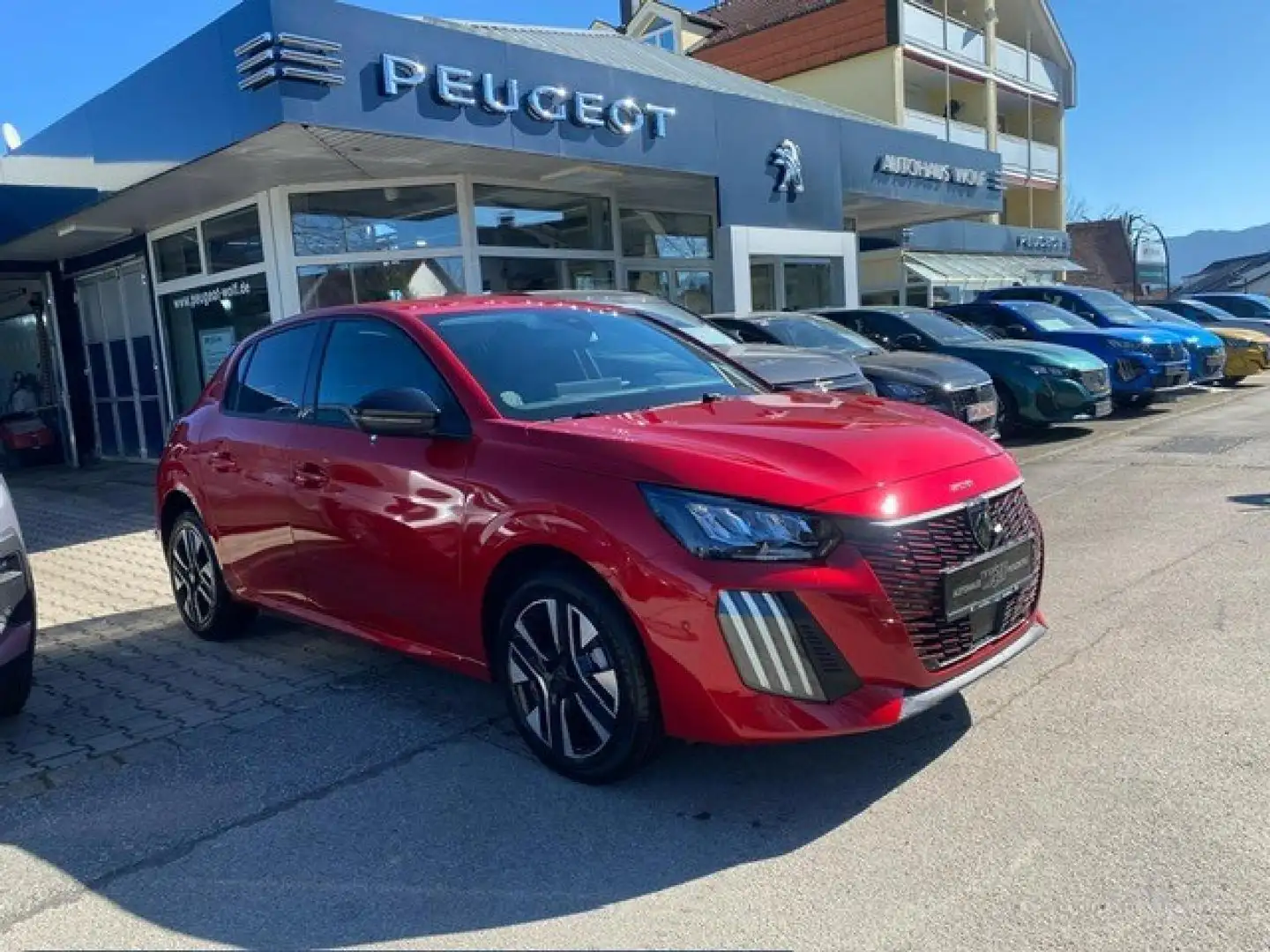 Peugeot 208 Allure Hybrid 100 Rot - 1