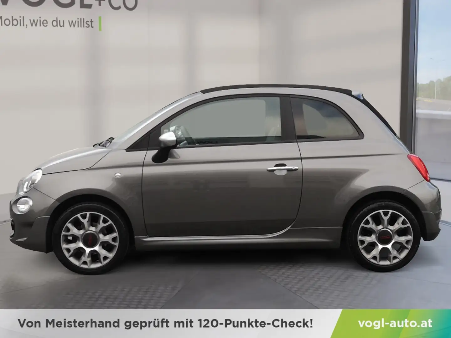 Fiat 500C ROCKSTAR 1,2 Gris - 2