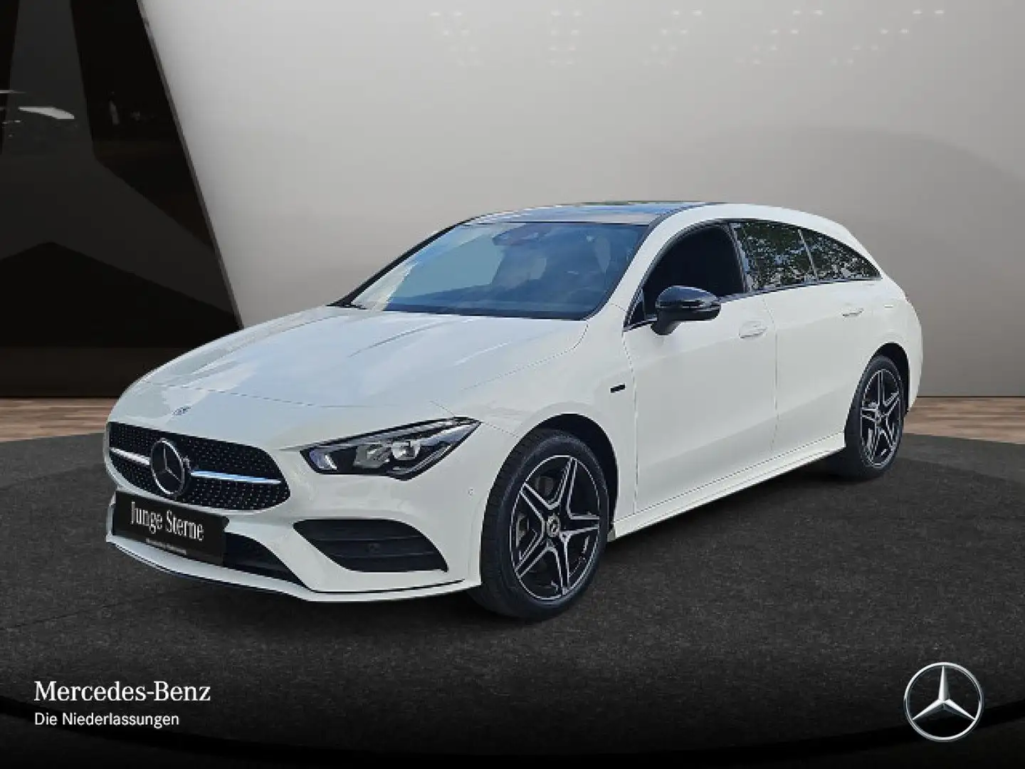 Mercedes-Benz CLA 250 e AMG+NIGHT+PANO+LED+KAMERA+8G Weiß - 2