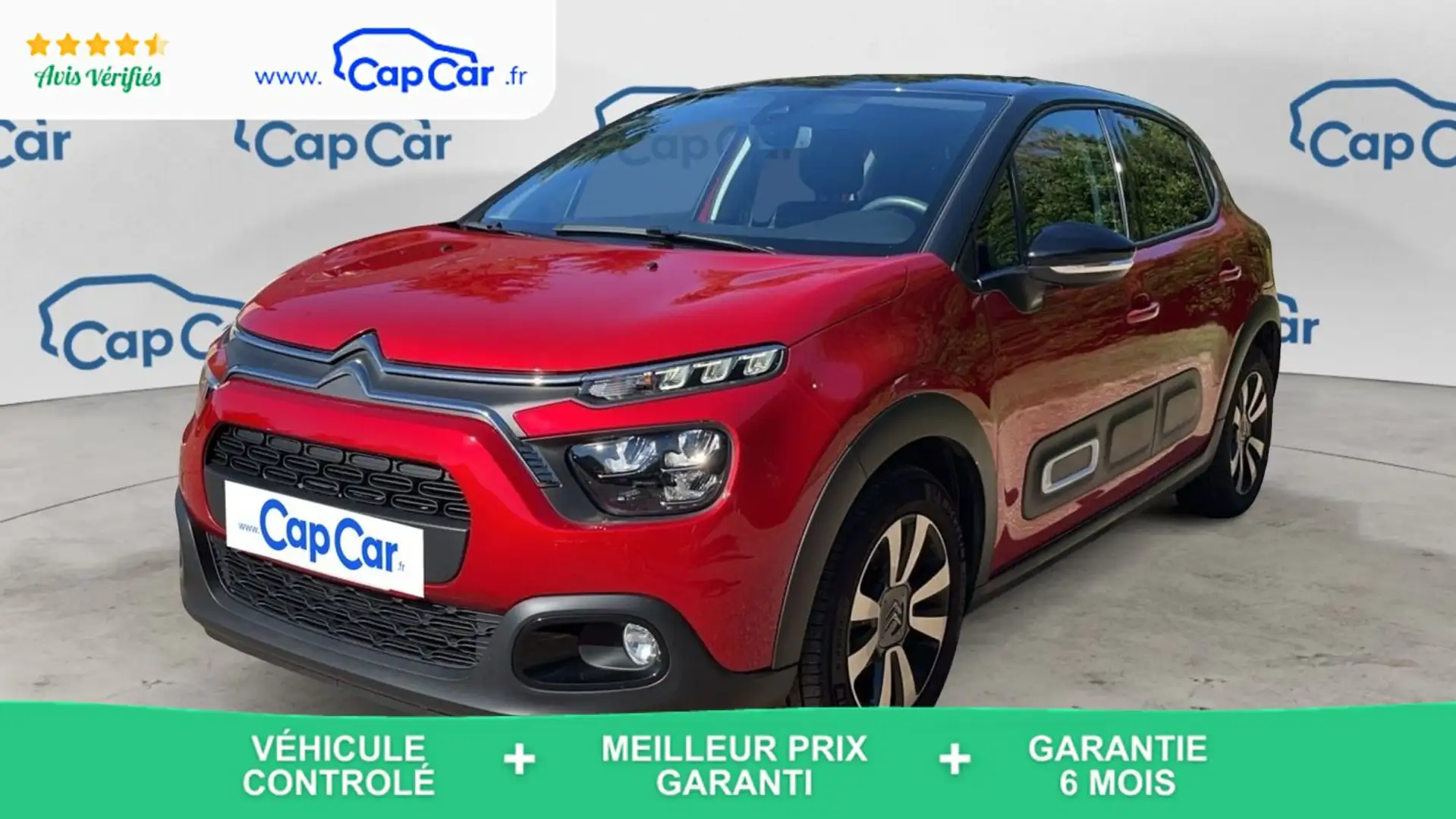 Citroen C3 1.2 Puretech 110 Shine Rouge - 1