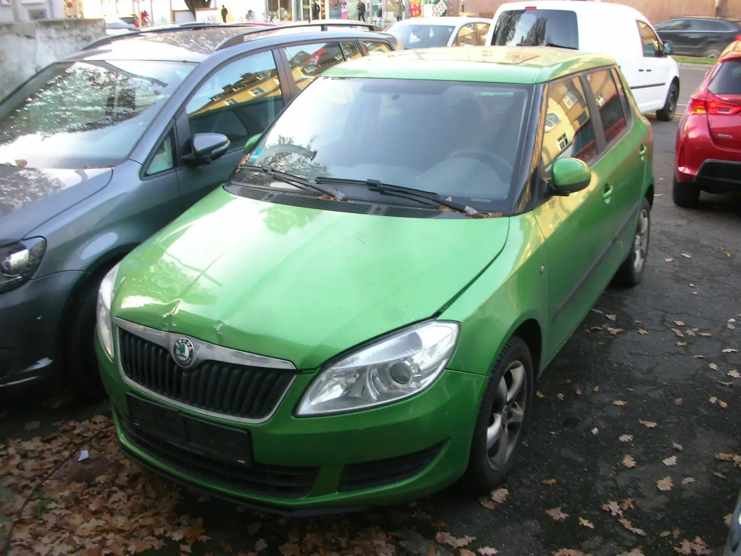 Skoda Fabia Fabia 1.2 TSI Eleg.*Klima+eSD *Blechschaden vorne Vert - 1