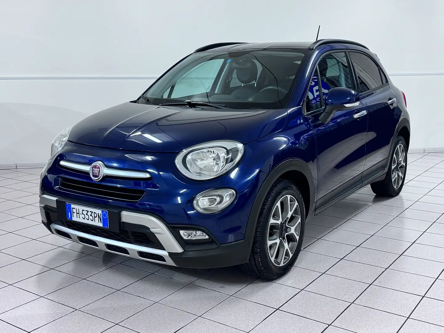 Fiat 500X 500 X 2015 1.3 mjt Cross Plus 4x2 95cv Blu/Azzurro - 1