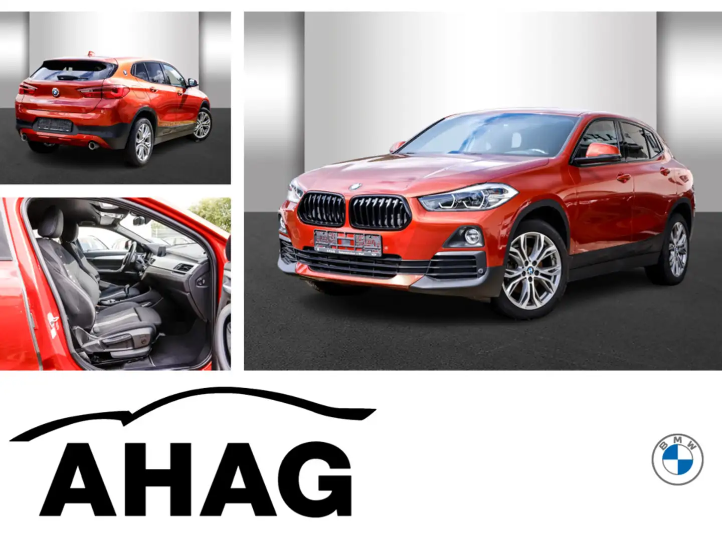 BMW X2 xDrive18d Advantage Plus Klimaaut. Sportsitze Orange - 1