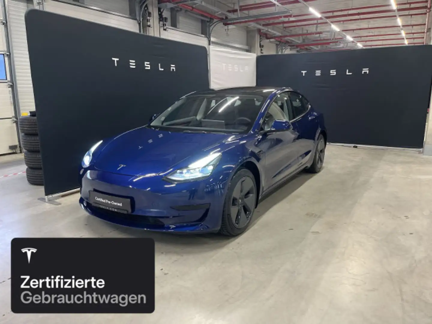 Tesla Model 3 Rear-Wheel Drive Bleu - 2