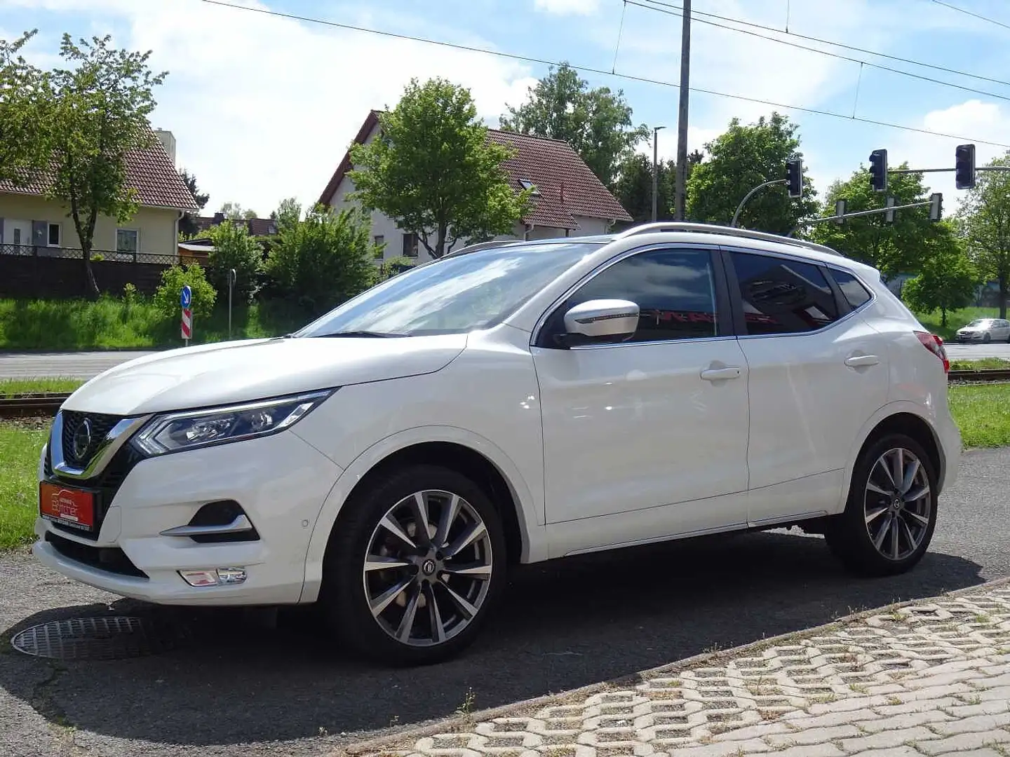 Nissan Qashqai 1.3 DIG-T TEKNA+ AHK Blanc - 2