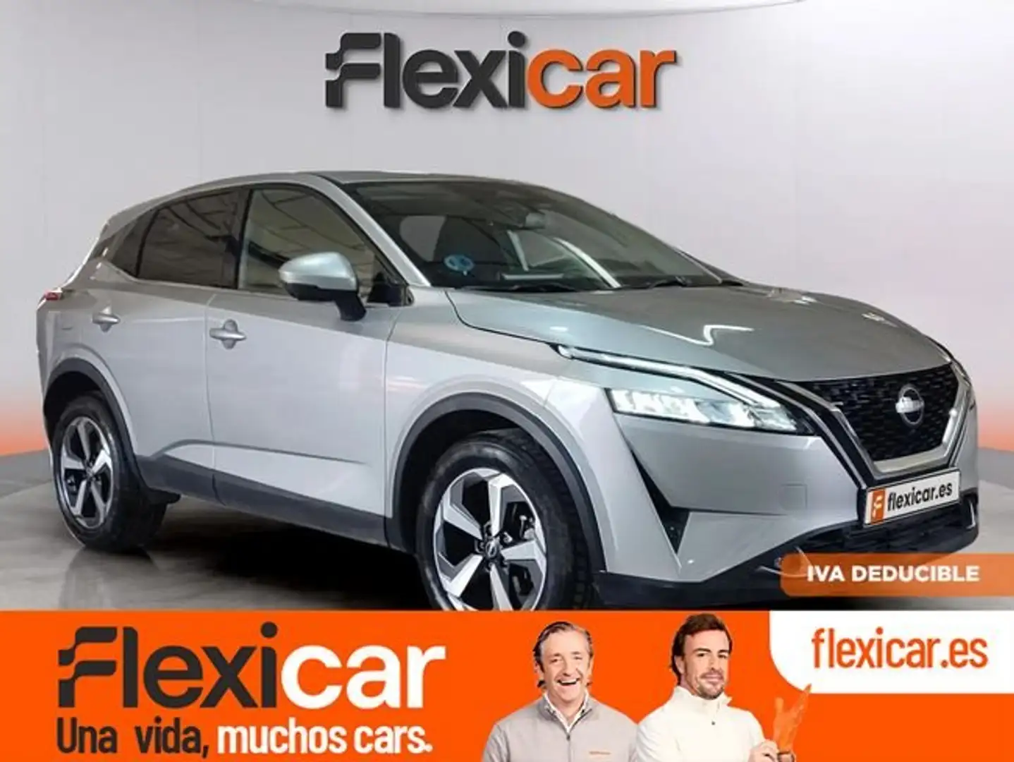 Nissan Qashqai DIG-T+103kW+N-Connecta Gris - 1