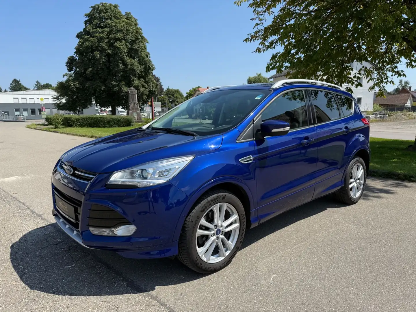 Ford Kuga 2.0 TDCi AWD Individual SHG AHK Panorama Blau - 2