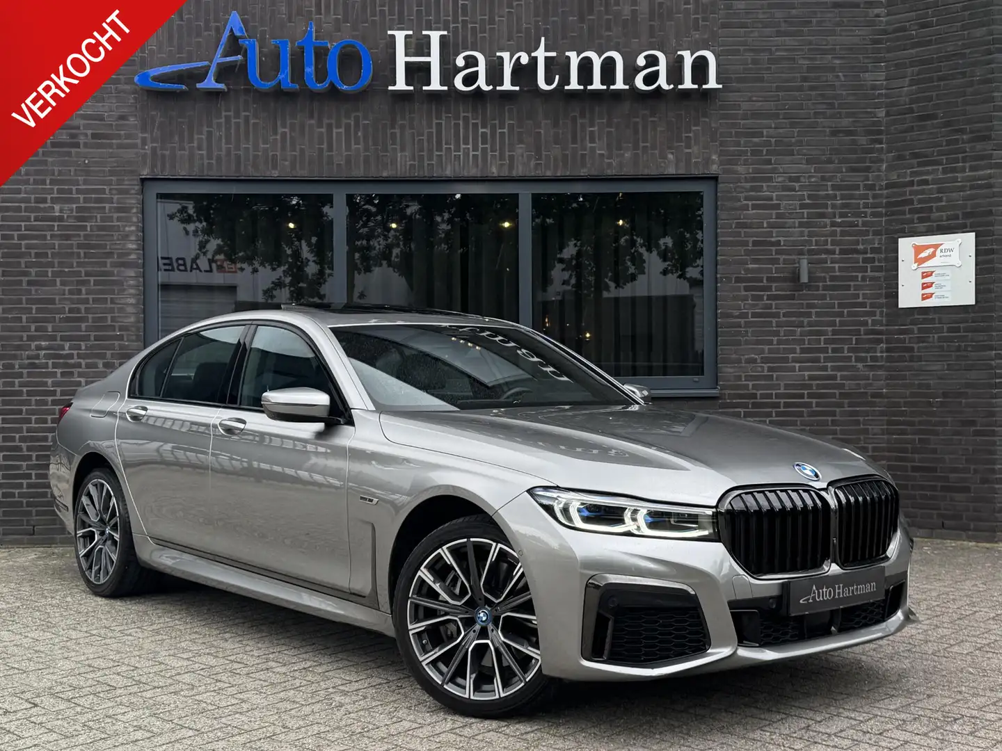 BMW 745 7-serie 745e High Executive M-Sport PANO|H&K|ACC|H Gris - 1