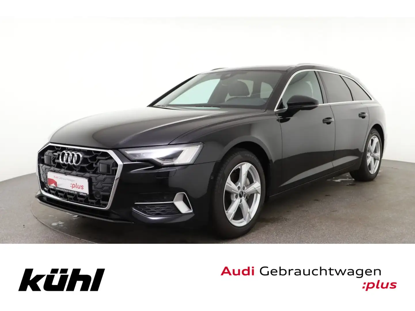 Audi A6 40 TDI Q S tronic advanced Matrix Pano Schwarz - 1