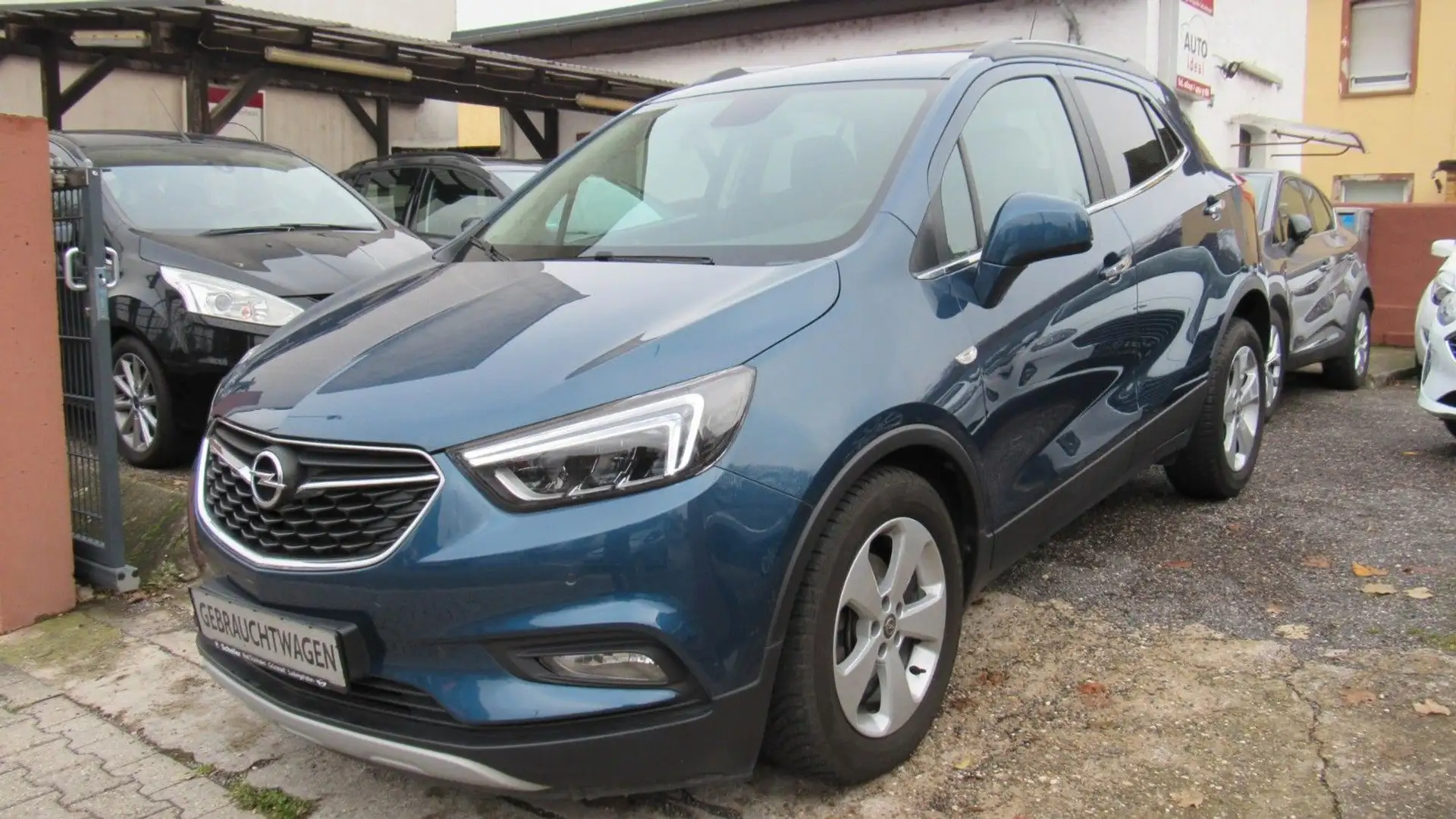 Opel Mokka X 1.4 Turbo INNOVATION Automatik*1.Hand* Blau - 1