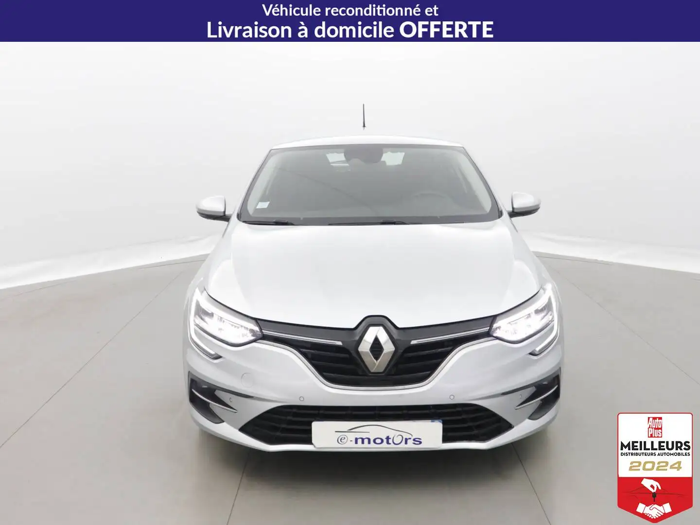 Renault Megane Mégane IV Berline Blue dCi 115 Zen +GPS +PDC AR/AV Gris - 2