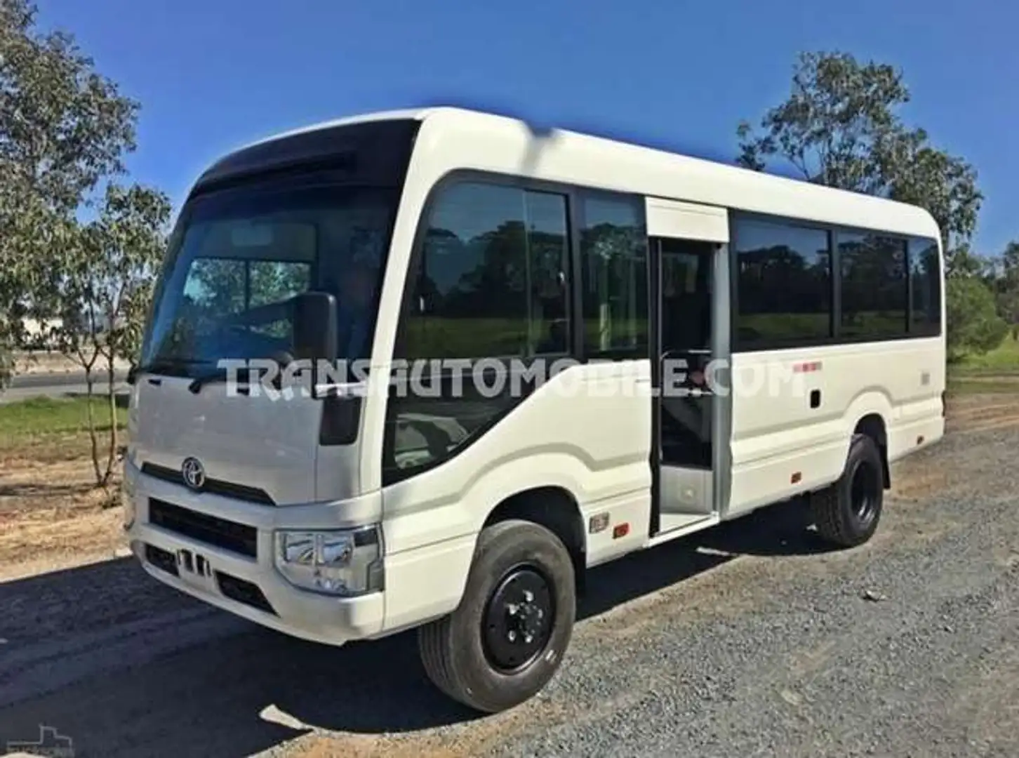 Toyota Coaster 23 SEATS 4X4 - EXPORT OUT EU TROPICAL VERSION - EX Weiß - 1