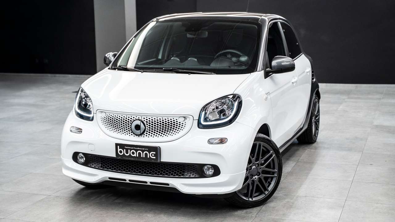 smart forFour 1.0 71CV AUTO BRABUS STYLE PELLE TOTALE CAM FULLOP