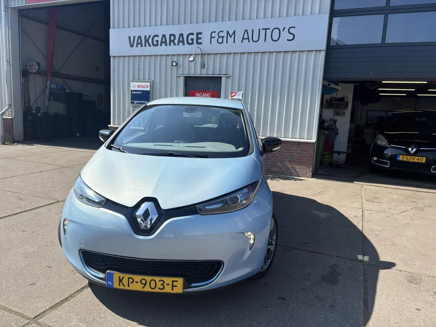 Renault ZOE Q210 Zen Quickcharge 22 kWh (ex Accu) Bleu - 2