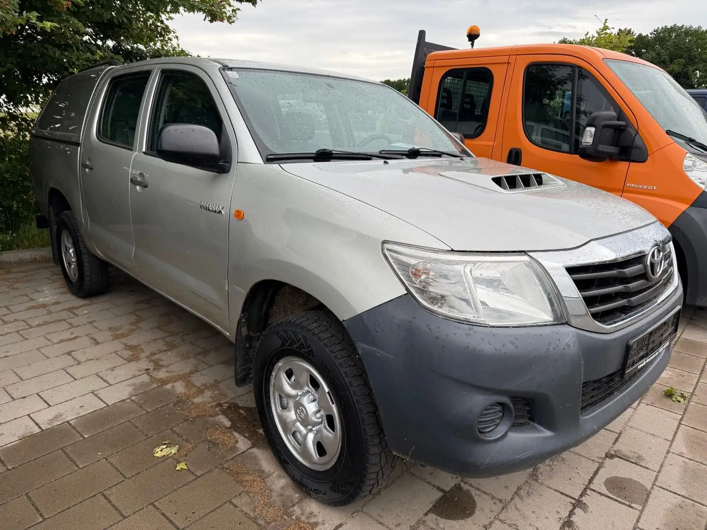 Toyota Hilux 4x4 DoKa/Hardtop/Klima/ Radio/CD/AHK Argintiu - 1
