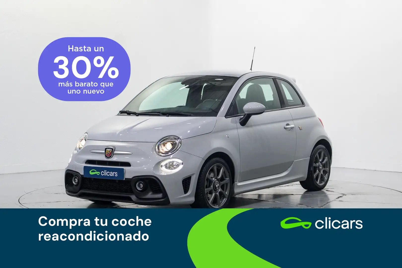 Abarth 595 1.4T JET 121KW Gris - 1