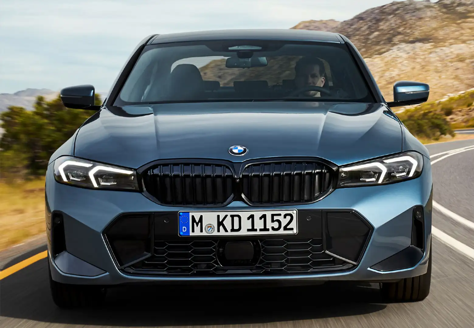 BMW 318 318dA Touring Gris - 2
