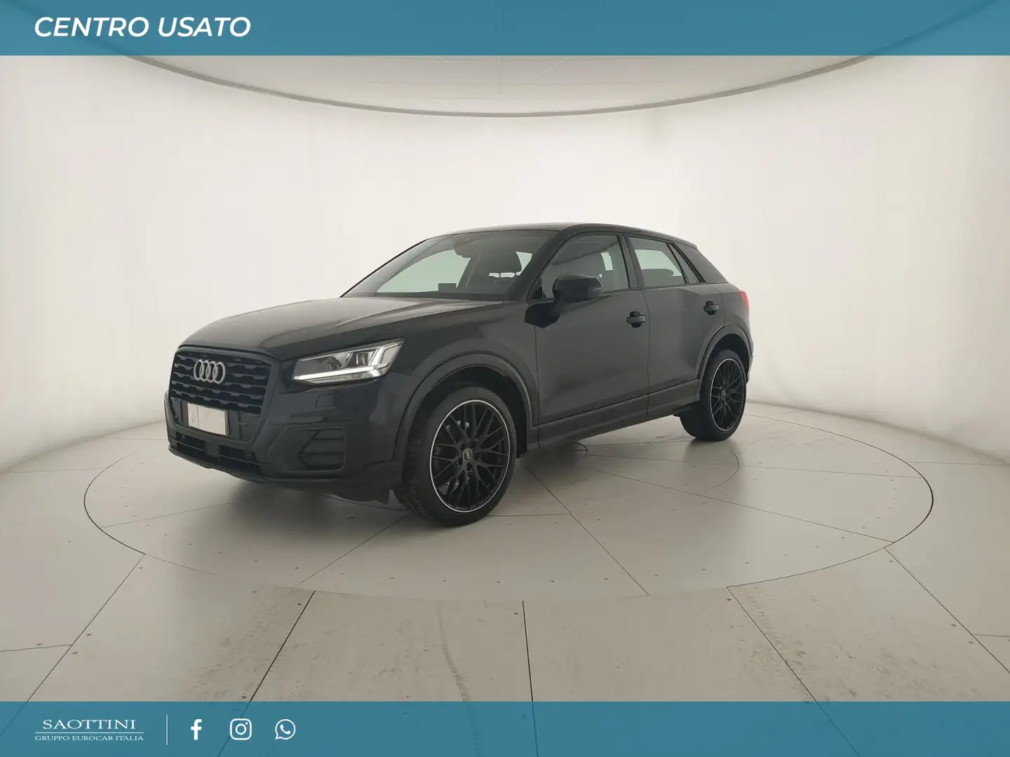Audi Q2 30 1.6 TDI Admired S tronic Nero - 1