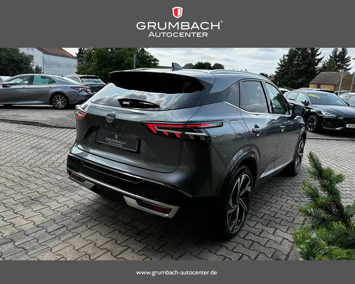 Nissan Qashqai TEKNA+ 1.3 DIG-T MHEV 116kw Xtronic 20Zoll Sitz... Gris - 2