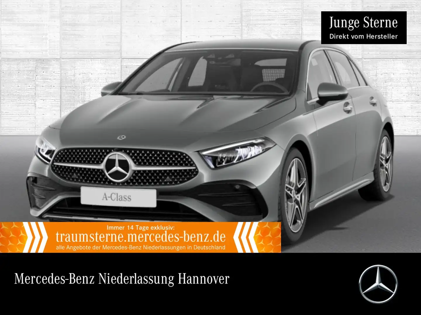 Mercedes-Benz A 200 AMG+LED+KAMERA+KEYLESS+7G Grau - 1
