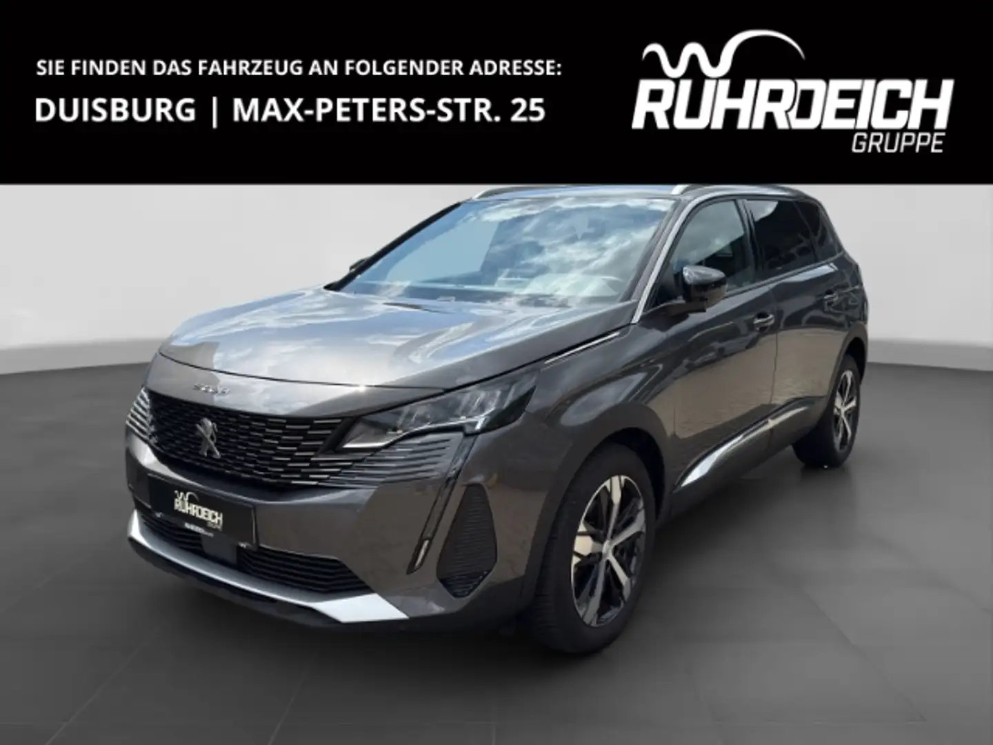 Peugeot 5008 Allure Pack 1.2 PT 130 7-Sitzer +LED+NAVI+CARPLAY+ Gris - 1