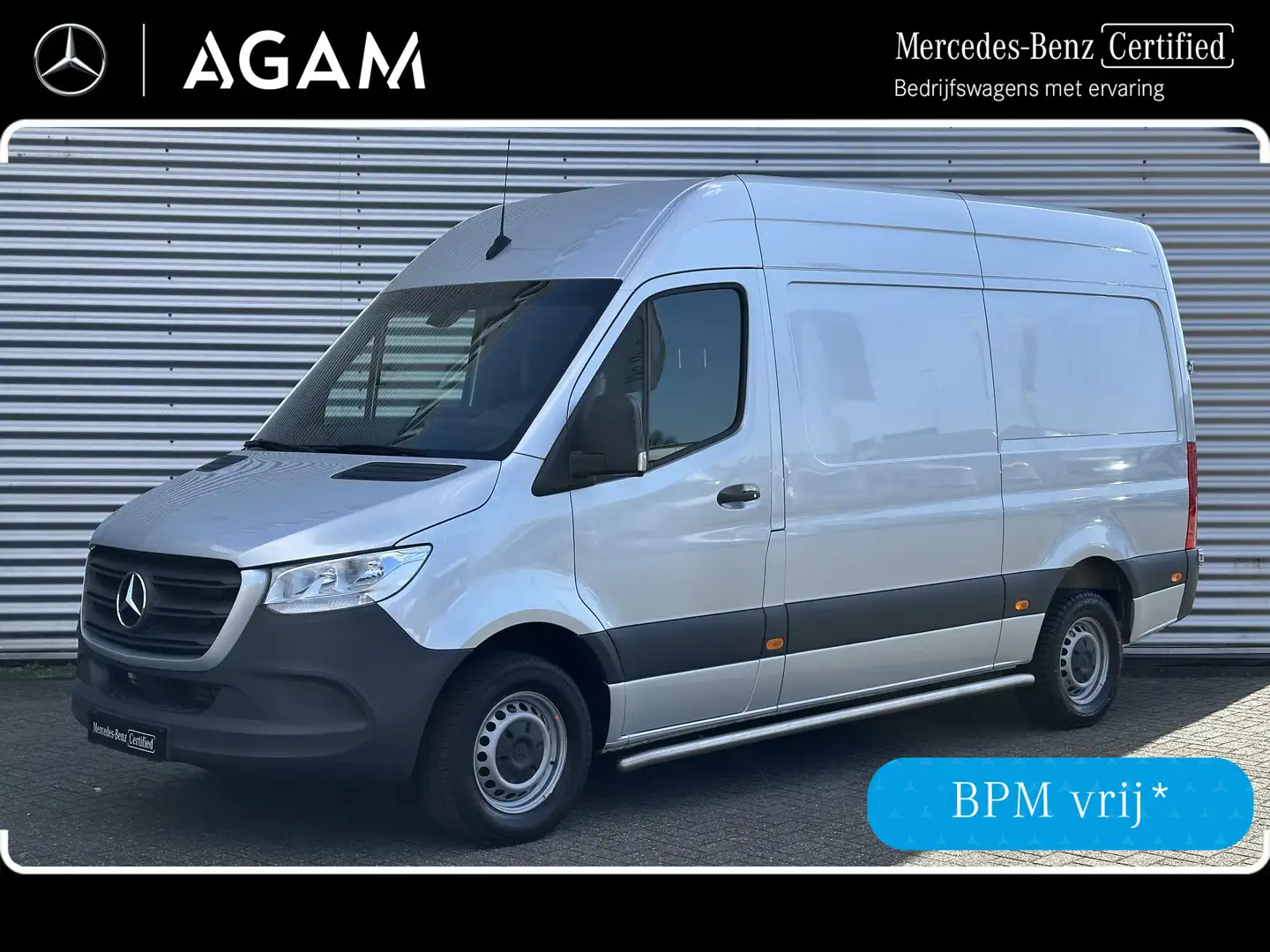 Mercedes-Benz Sprinter 315 CDI Automaat Carplay Navigatie Camera 3500kg T Zilver - 1
