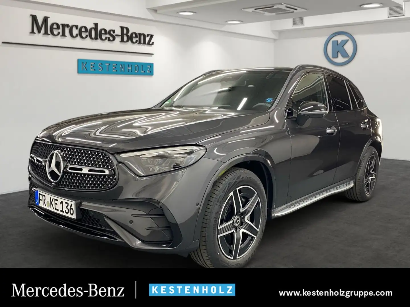 Mercedes-Benz GLC 220 d 4Matic AMG+PANO+AHK+EASY-PACK+MBUX AR Grau - 1