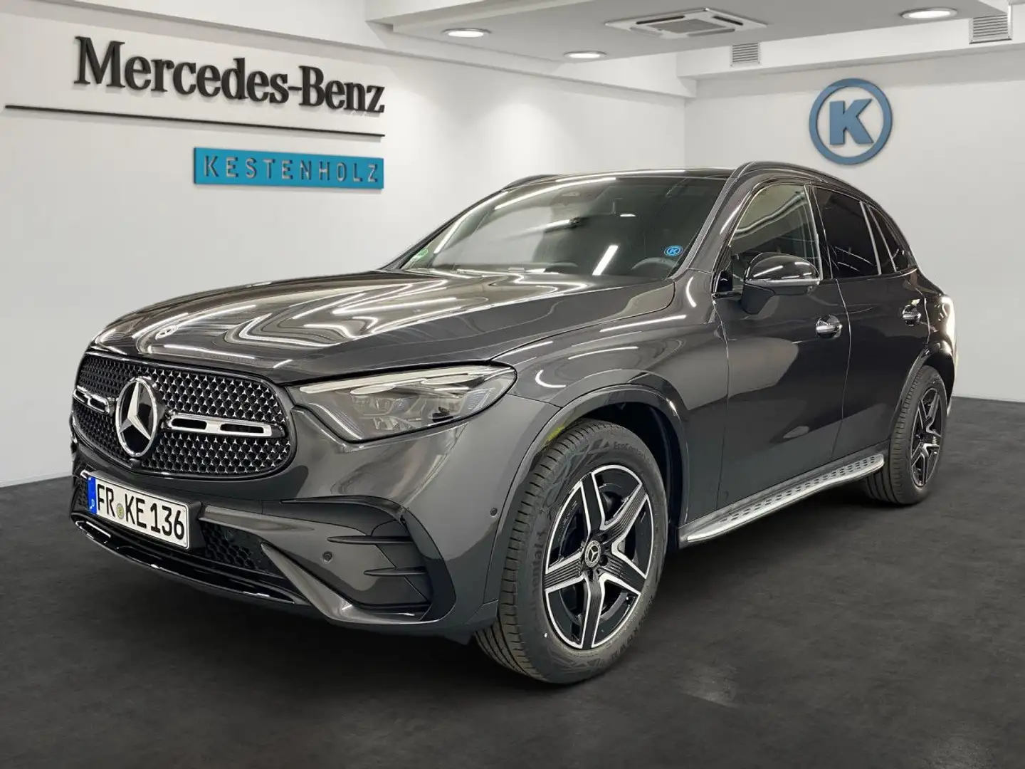 Mercedes-Benz GLC 220 d 4Matic AMG+PANO+AHK+EASY-PACK+MBUX AR Grau - 2