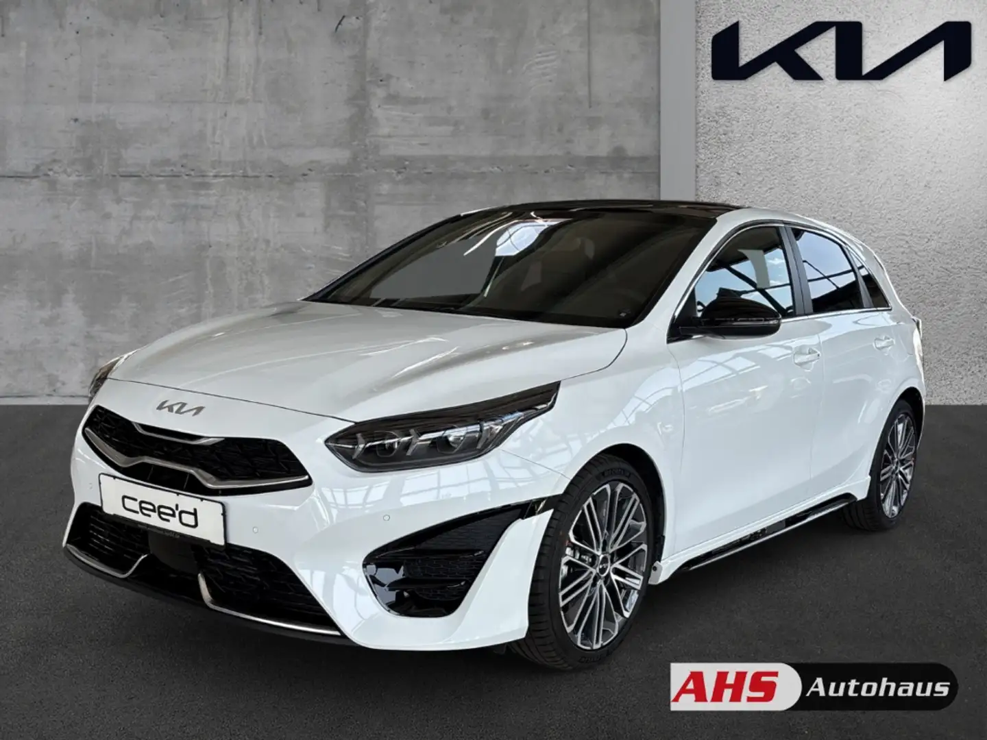 Kia Ceed / cee'd GT Line 1.5 T-GDI DCT Glasdach Leder-Paket 18 Zoll Wit - 1