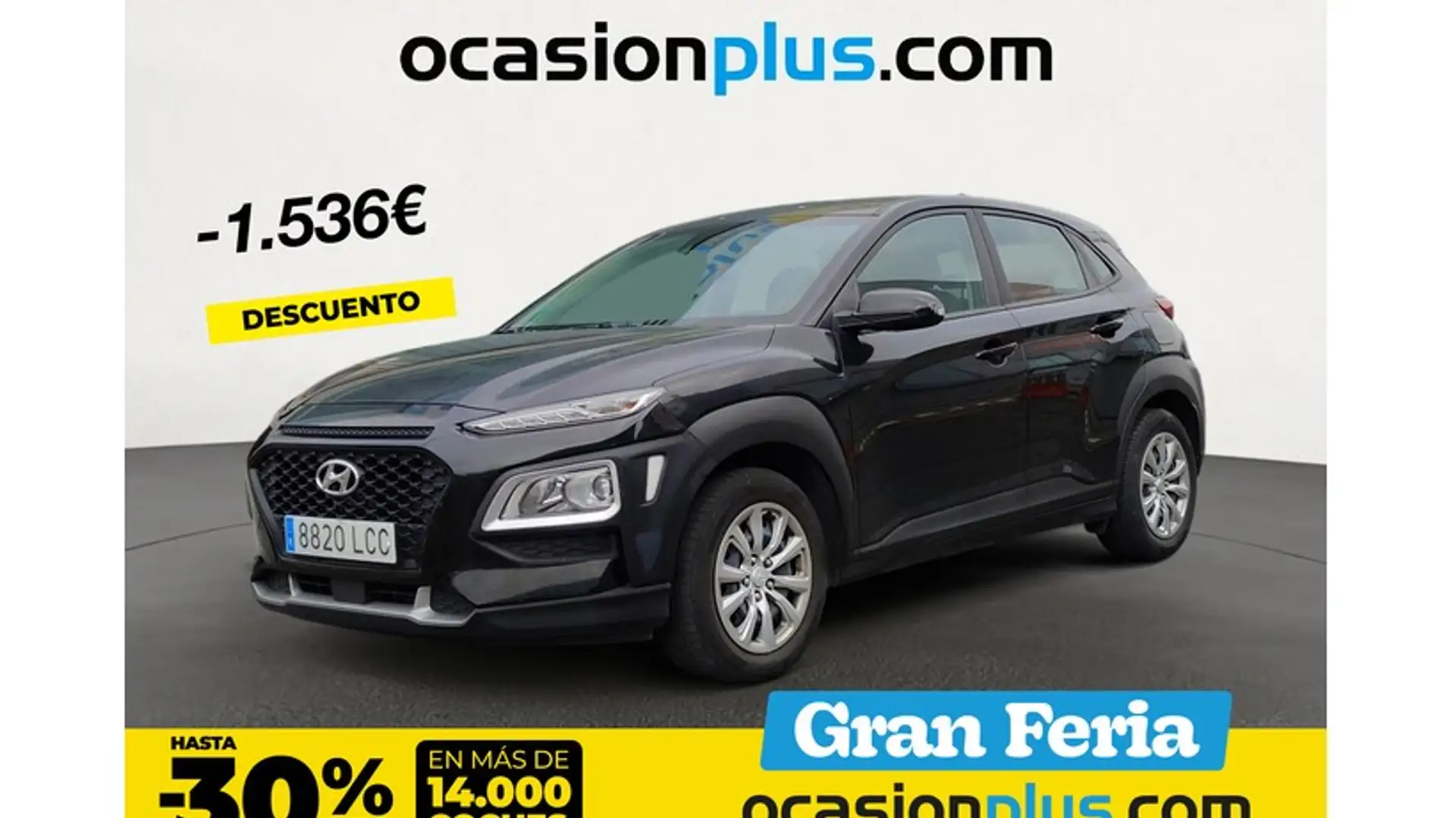 Hyundai KONA 1.0 TGDI Essence 4x2 Zwart - 1