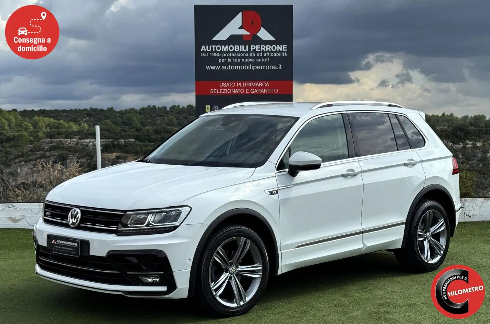 Volkswagen Tiguan 2.0 TDI 150cv DSG 4MOTION R-Line Wit - 1